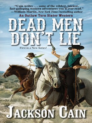 cover image of Dead Men Don't Lie